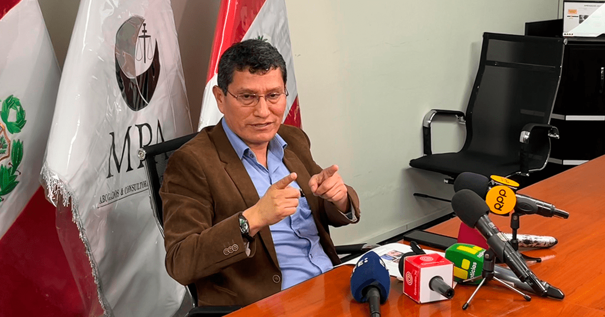 Harvey Colchado denunciates adjustment and death threats: "You're going to cry blood (...) Your children will pay"