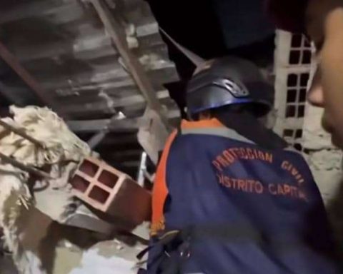 He collapsed three -level housing in the Altagracia parish