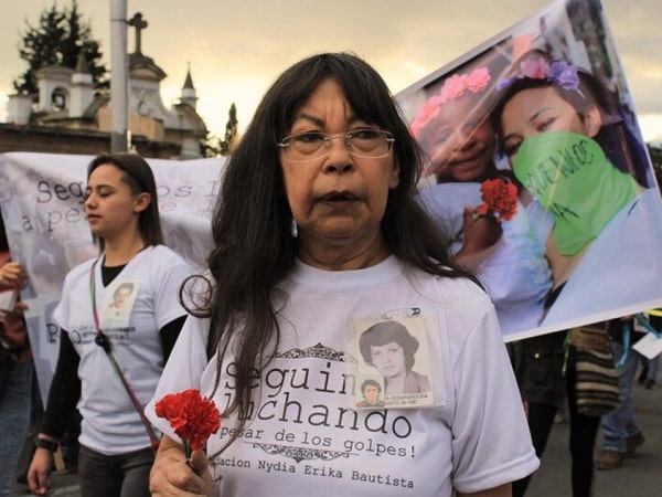 Yanette Bautista, fallecida defensora de Derechos Humanos.
