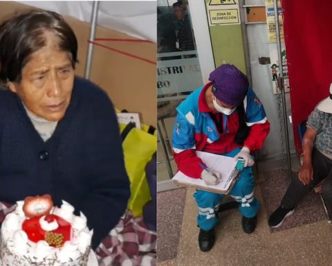 Huancayo: Rafaela Mallma turns a month of protest chained in El Tambo