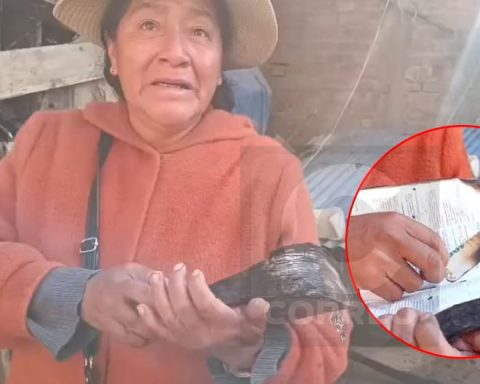 Huancayo: his house, his assets and savings is burned but rescues Bible with S/200 inside