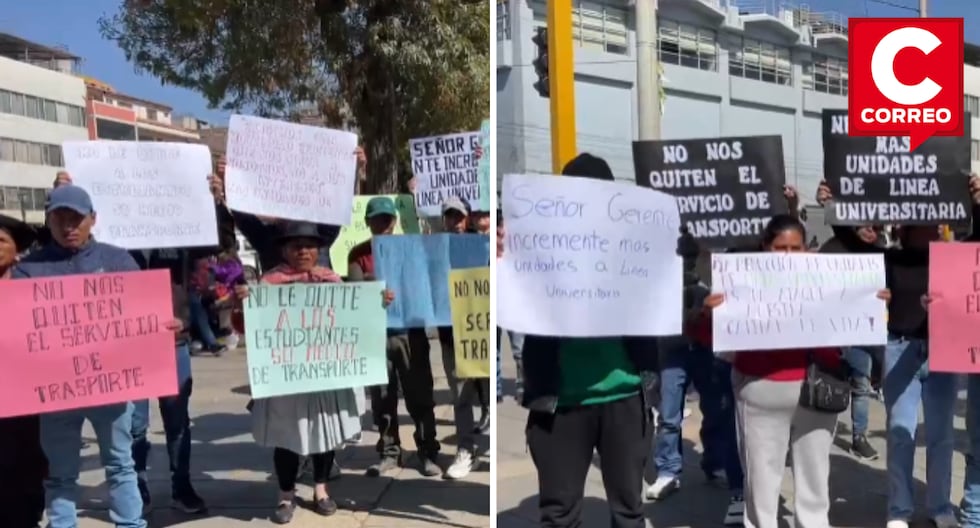 Huancayo: residents of Huancán demand more combis of the university line