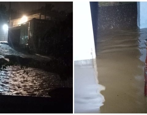 Inundaciones en Santiago de Cuba