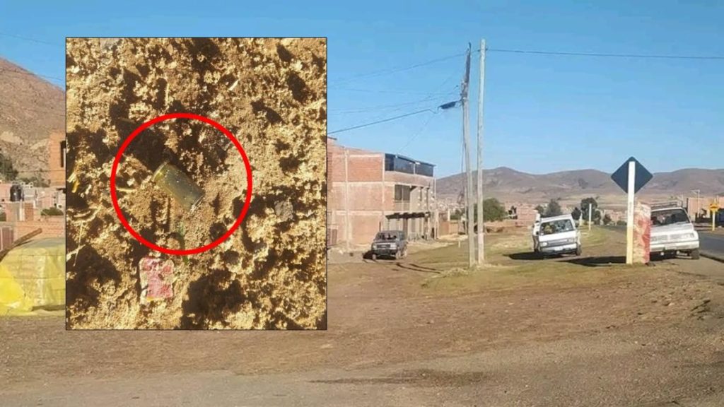 Identify the vehicle in which the subjects who shot two police officers in Potosí were shot