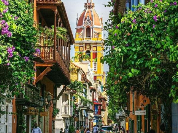 If you have not visited this sector of Cartagena, it is lost from many natural jewels