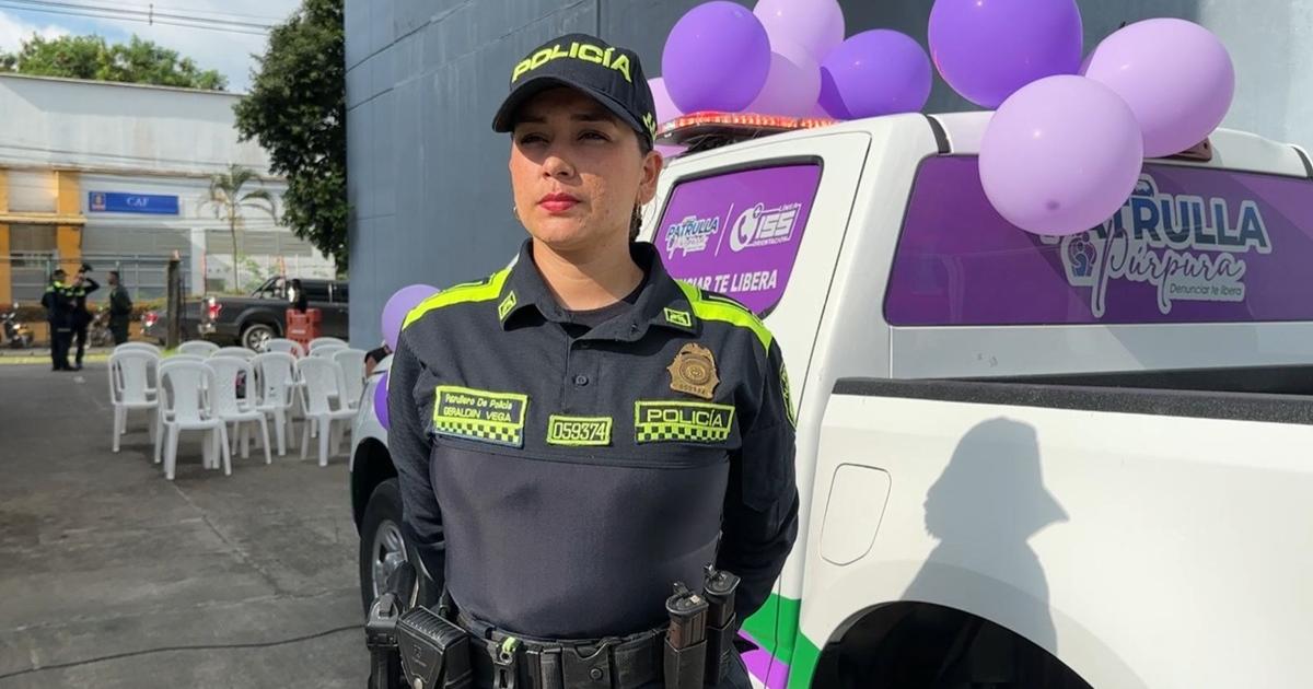 In Apartadó the first began to roll "Purple patrol"