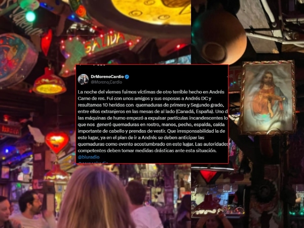 En el ojo del huracán el restaurante Andrés Carne de Res; falla en máquina de humo dejó varios heridos en Bogotá