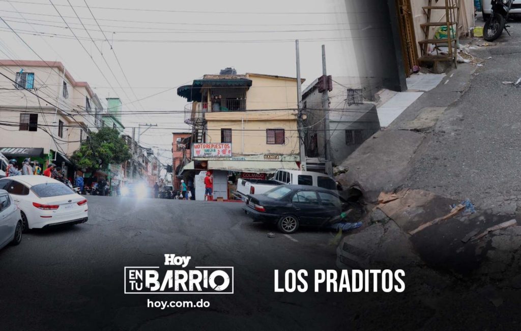 En Los Praditos, las calles tienen más hoyos que el queso