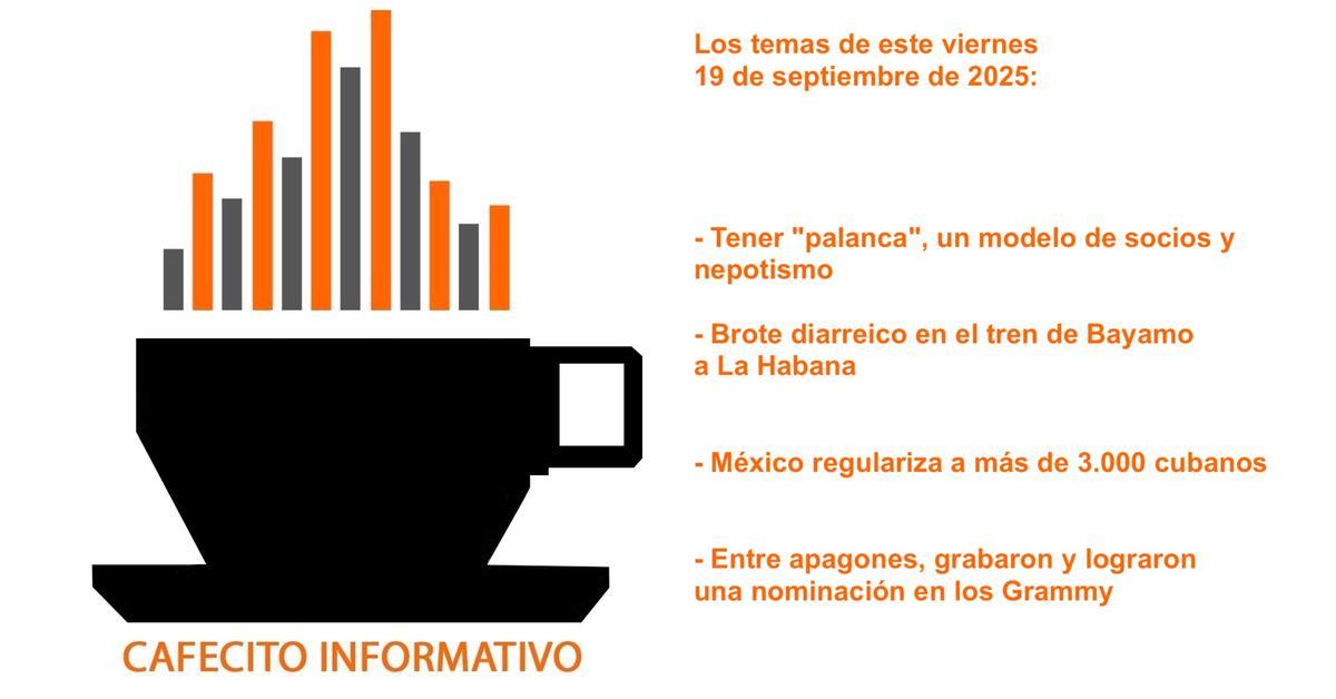 Informative Cafecito on Friday, September 19, 2025