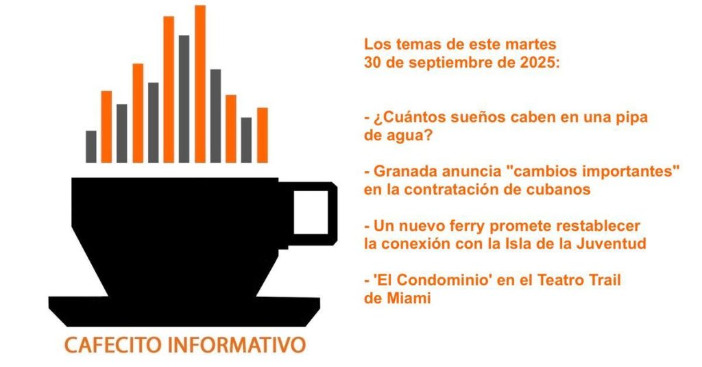 Informative Cafecito on Tuesday, September 30, 2025
