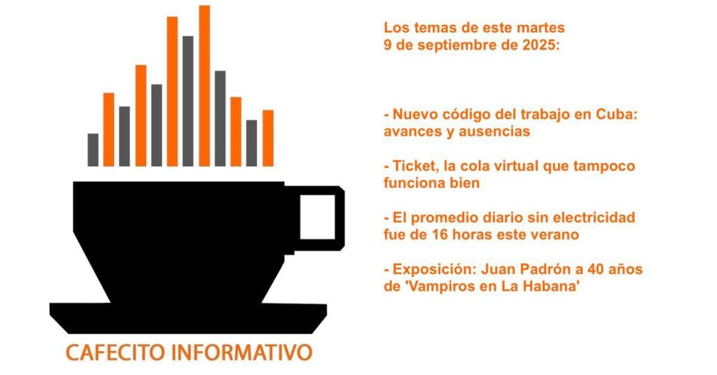 Informative Cafecito on Tuesday, September 9, 2025