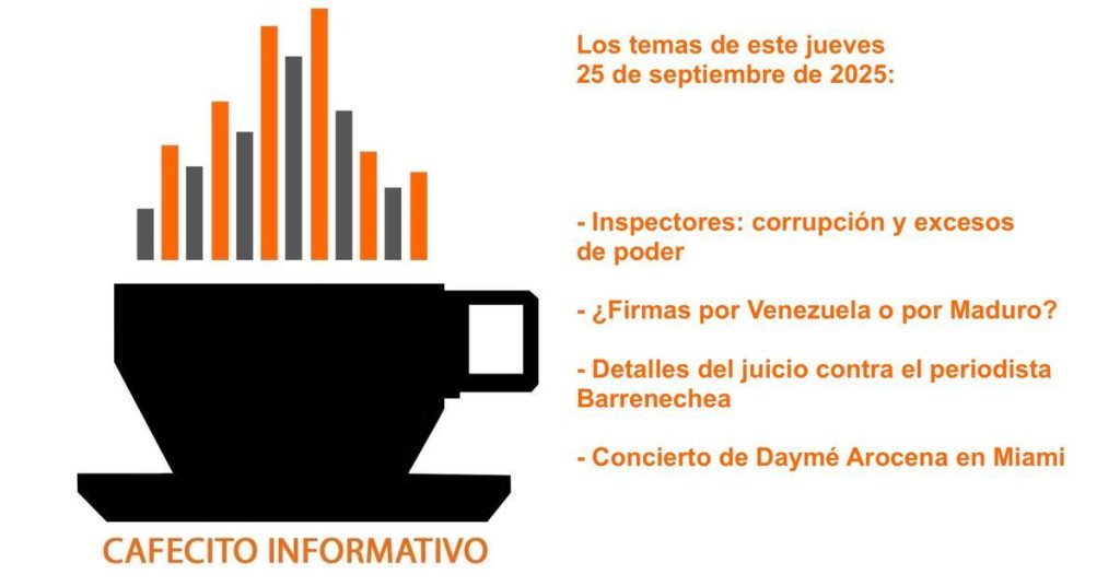 Informative Cofecito on Thursday, September 25, 2025