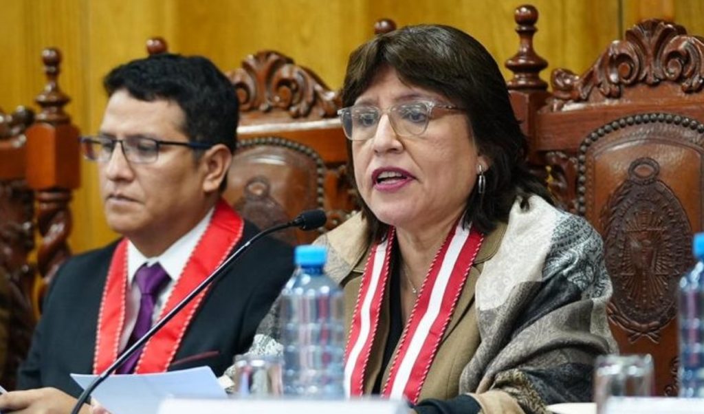Jnj proposes to suspend Delia Espinoza for 6 months in the position of prosecutor of the nation and supreme prosecutor