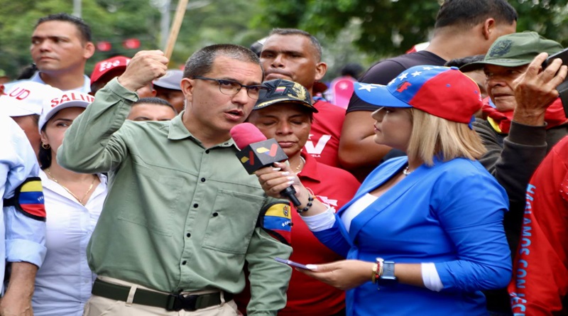 Jorge Arreaza: Our main obligation is to defend peace and independence