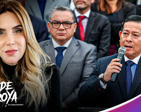 Juliana Oxenford about Audios de Boluarte Ministers: Where is the resignation of Santiváñez? Where is Arana's resignation?