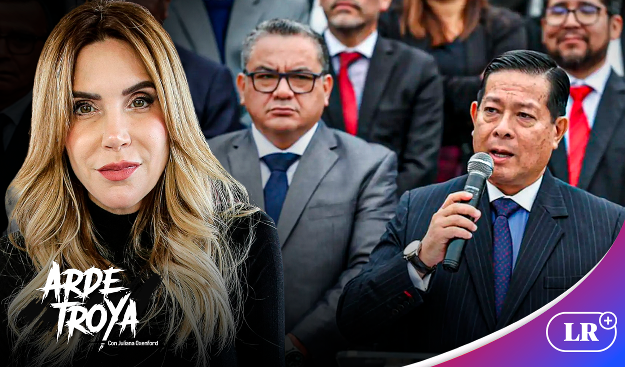 Juliana Oxenford about Audios de Boluarte Ministers: Where is the resignation of Santiváñez? Where is Arana's resignation?