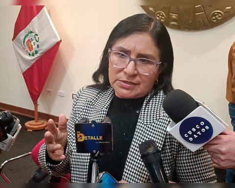 Katy Ugarte avoids responding to AFP reform and censorship to the Minister of Justice