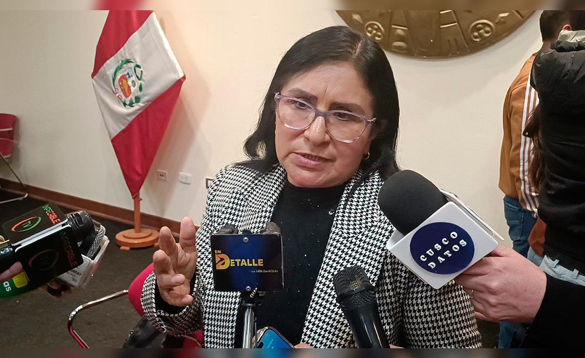 Katy Ugarte avoids responding to AFP reform and censorship to the Minister of Justice