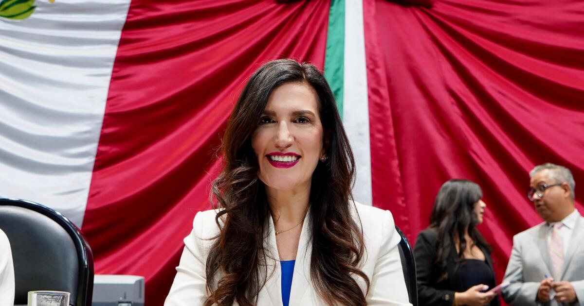 Kenia López Rabadán, from the theater to the presidency of San Lázaro