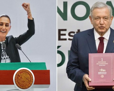 Less homicides and more support, Sheinbaum surpasses AMLO in his first report