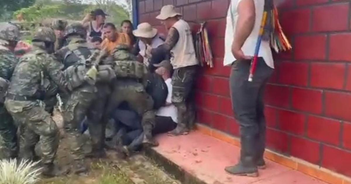 Macarena tension: civilians tried to prevent the capture of FARC dissidents leadership