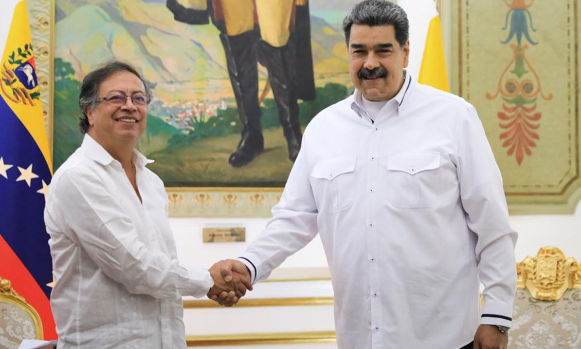 Maduro reads Petro's message: aggression to Venezuela would extend to the region