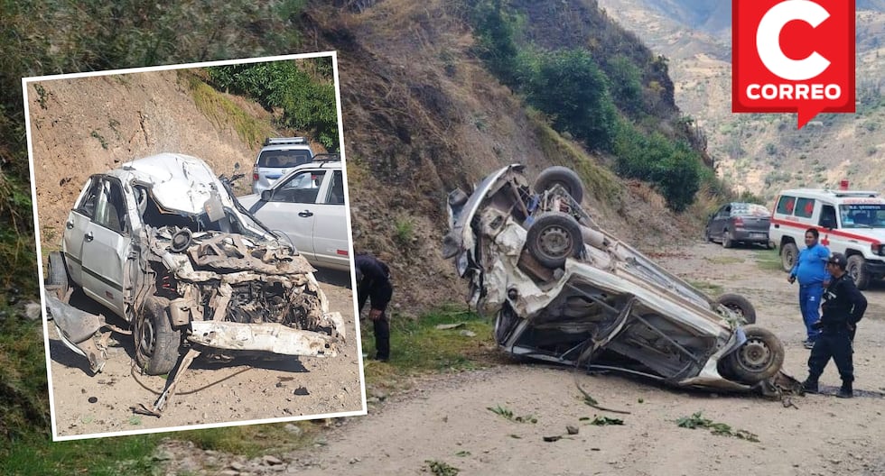 Male dies in disguise and overturning on her birthday in Huancavelica