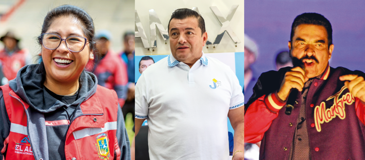 Manfred, Eva and Jhonny: the uncertain routes of former mayors candidates