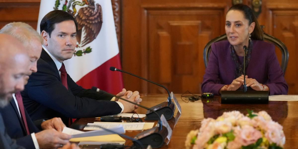 Marco Rubio and Claudia Sheinbaum reaffirm cooperation in the security of US and Mexico