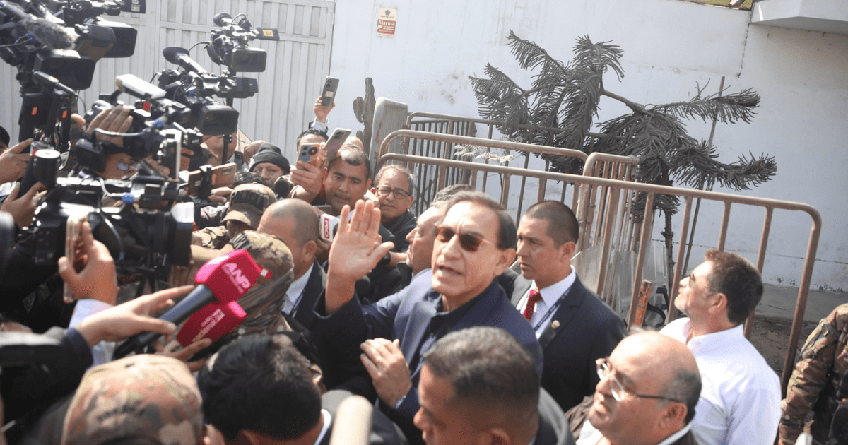 Martín Vizcarra is pronounced after leaving: "I'm not going to escape, I'm not going to have been"