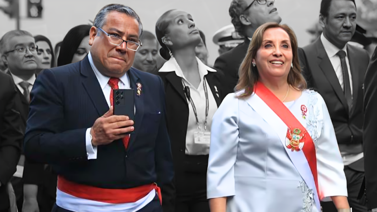 Martín Vizcarra states that "Santivañez is the President of the Republic "