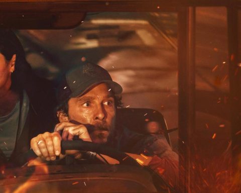 Matthew McConaughey returns to the cinema with film about the worst fire in California