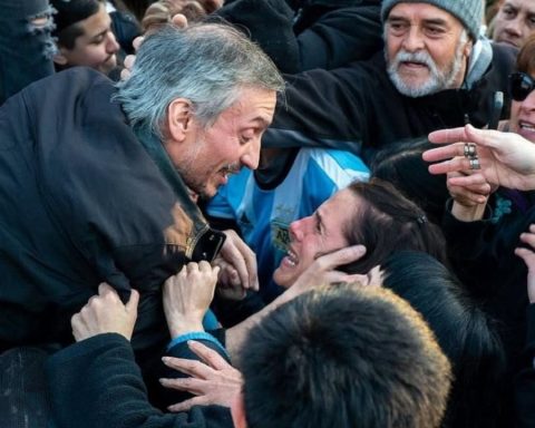 Maximum Kirchner agitates the previous electoral with an image of Cristina and the Indian