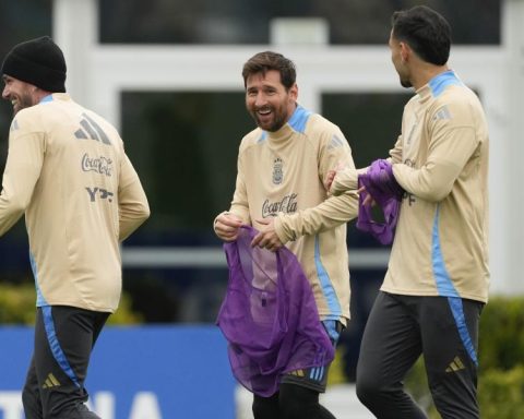 Messi and his last official dance in Argentina