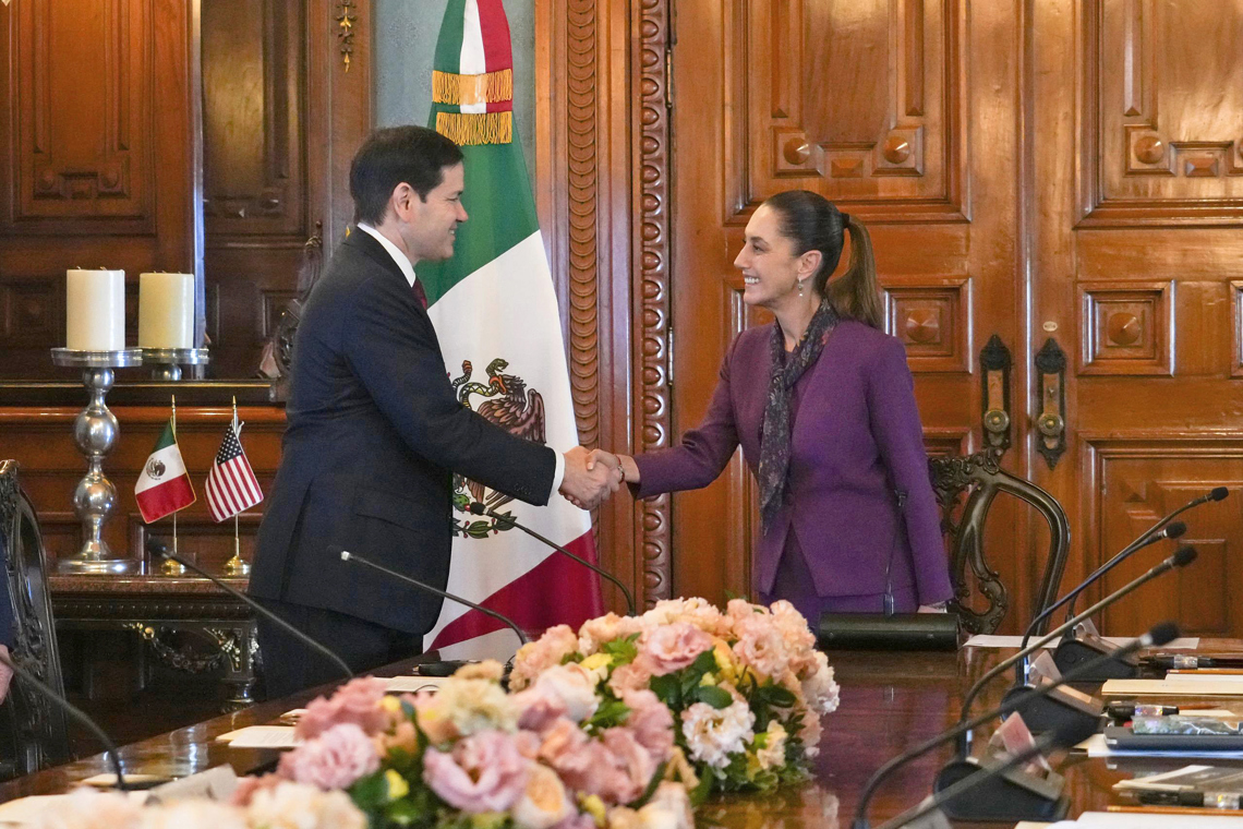 Mexico reaffirms its sovereignty and strengthens cooperation with the United States during Marco Rubio
