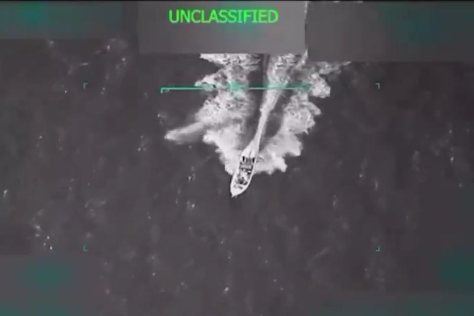 Video embarcación EEUU narcotráfico