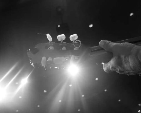 Month summary against blank paper