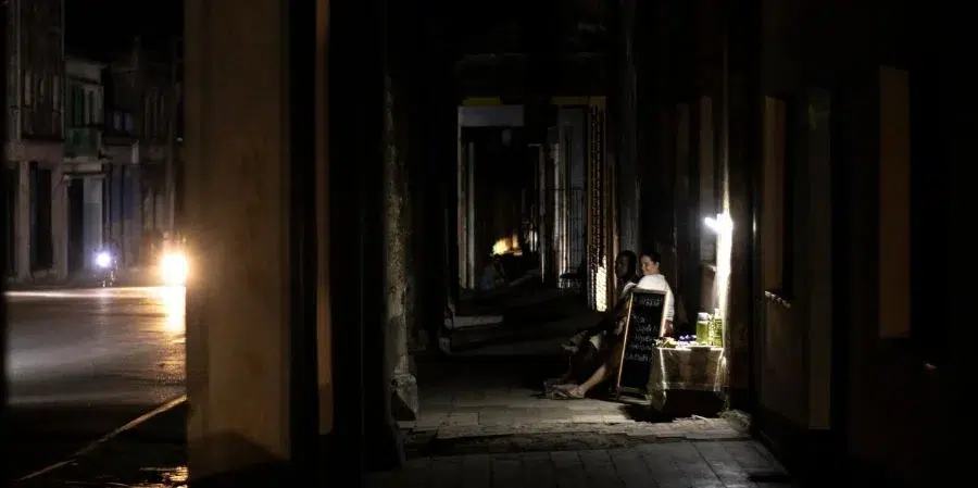 Apagón en La Habana