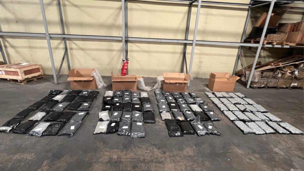 Narcoingenio: seizure 98 marijuana packages in Aila