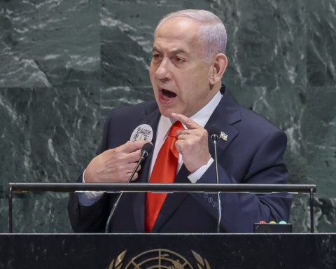 Netanyahu defends his offensive against Gaza in the UN for an almost empty assembly in protest