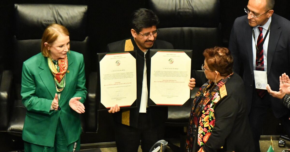 New ministers give protest in the Senate