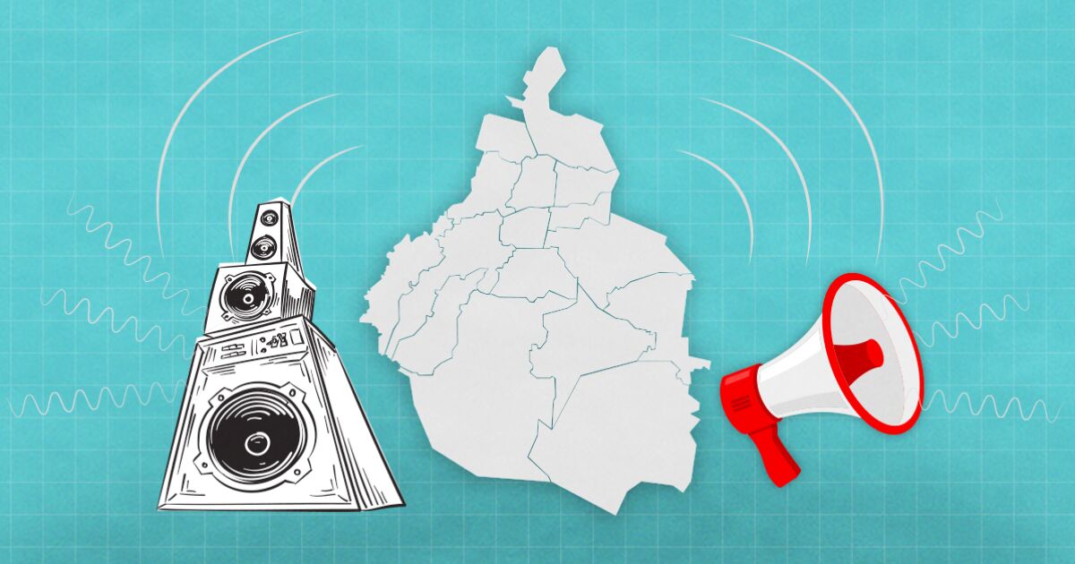 Noise, invisible pollution in the CDMX that accumulates complaints and discomfort