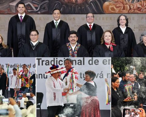 Of purification to the command cane: ministers loaded with symbolism arrive