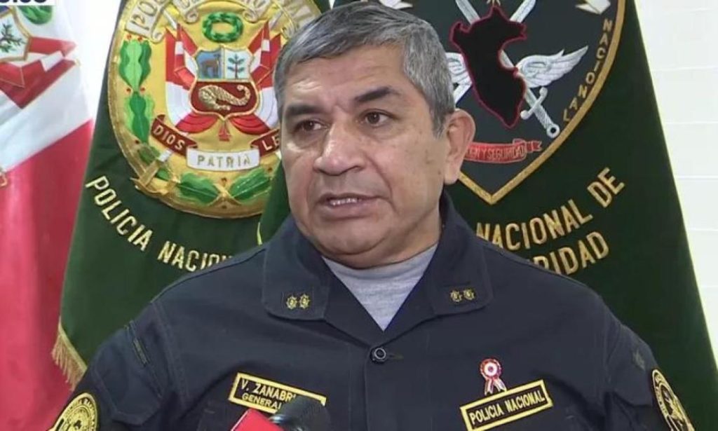 PJ suspends the general commander of the PNP Víctor Zanabria by case of corruption