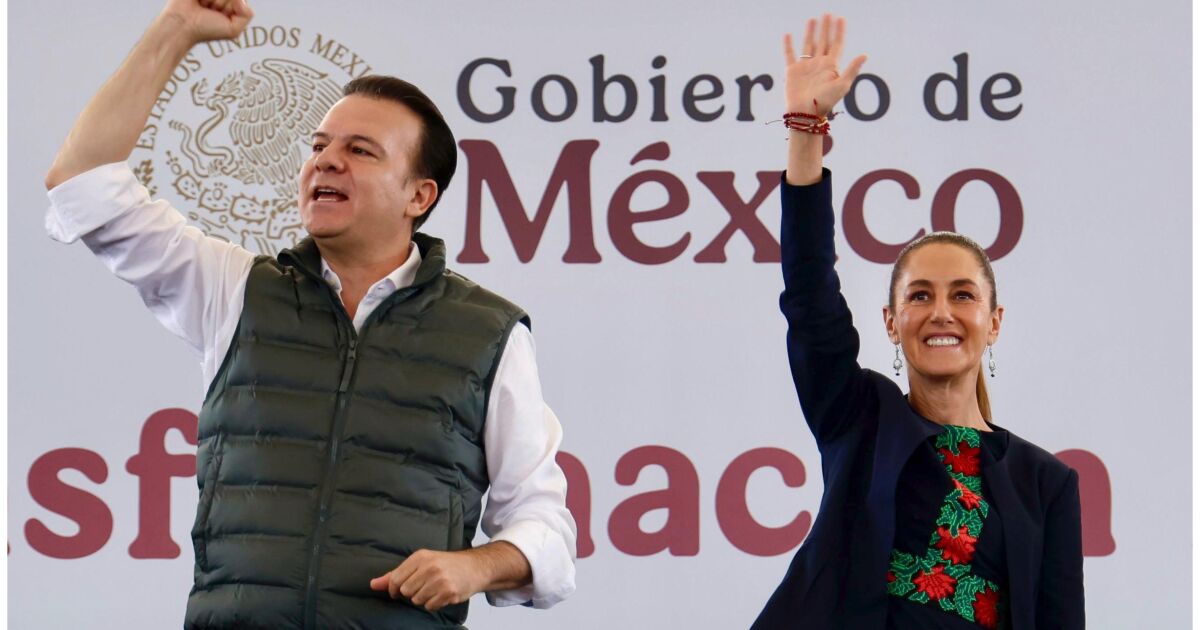 PRI governor of Durango is declared "Claudista" And it supports Sheinbaum