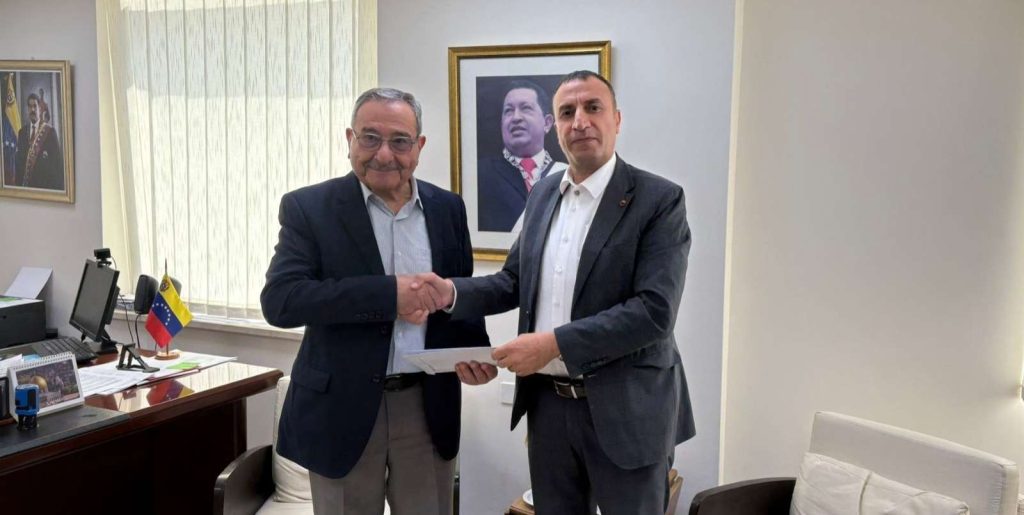 Palestine expresses its support to Venezuela against US threats