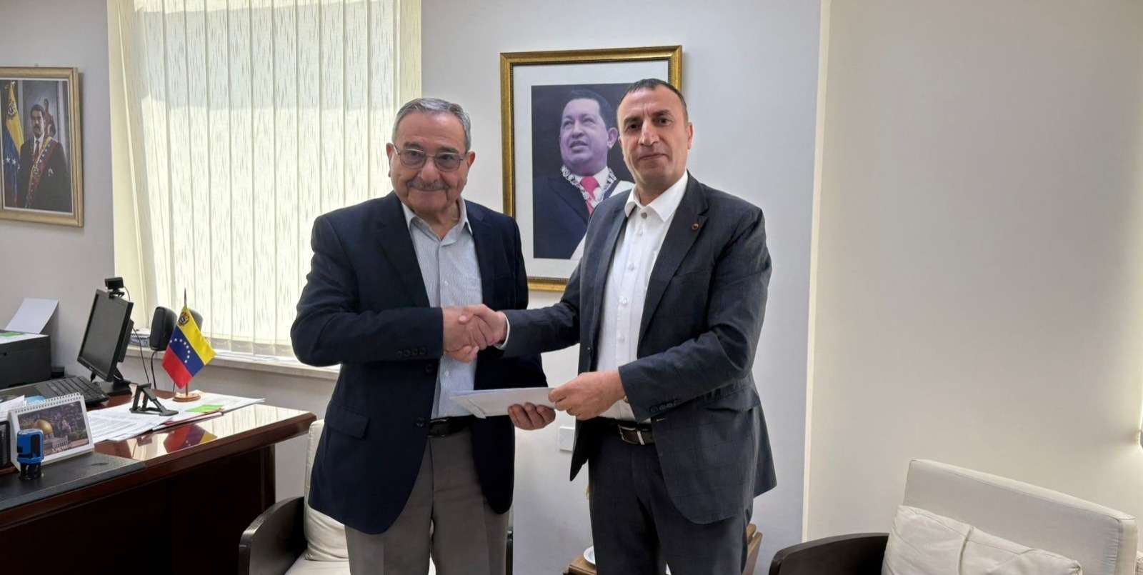 Palestine expresses its support to Venezuela against US threats