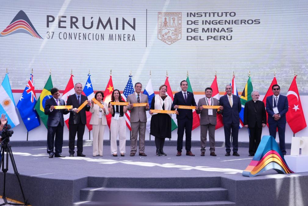 Perumin 37 was inaugurated in Arequipa with the presence of authorities and diplomatic corps