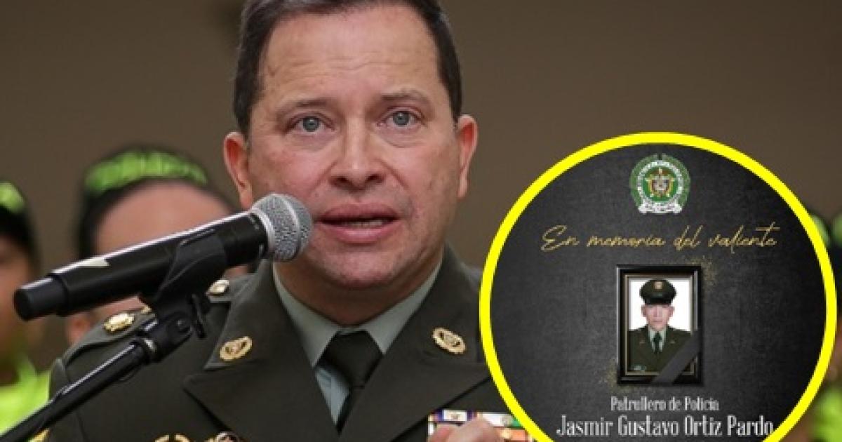 Police director announces reward for information on police murder at Cauca