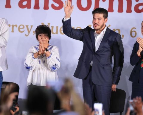 President Claudia Sheinbaum gave her first report on Nuevo León